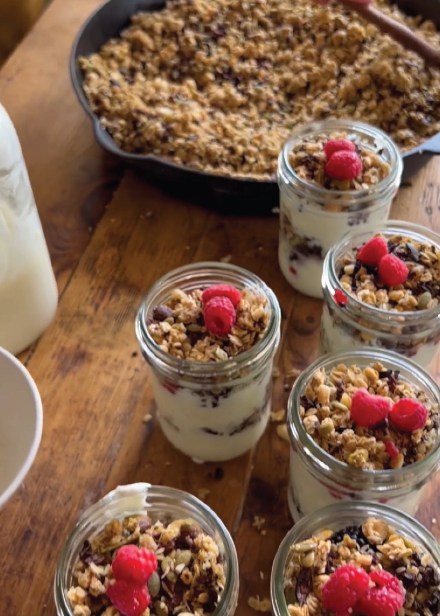 Sourdough Skillet Granola – Ballerina Farm