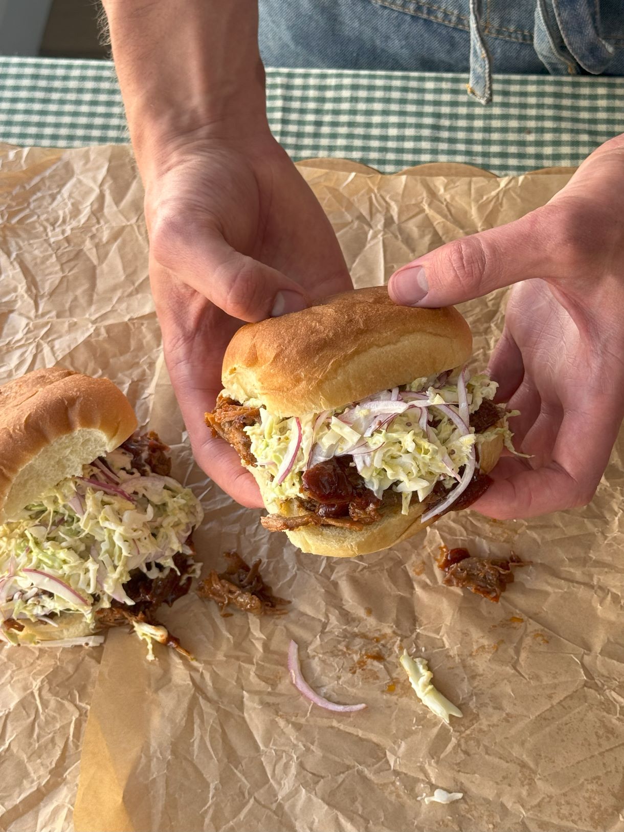 Pulled Pork Sandwich – Ballerina Farm