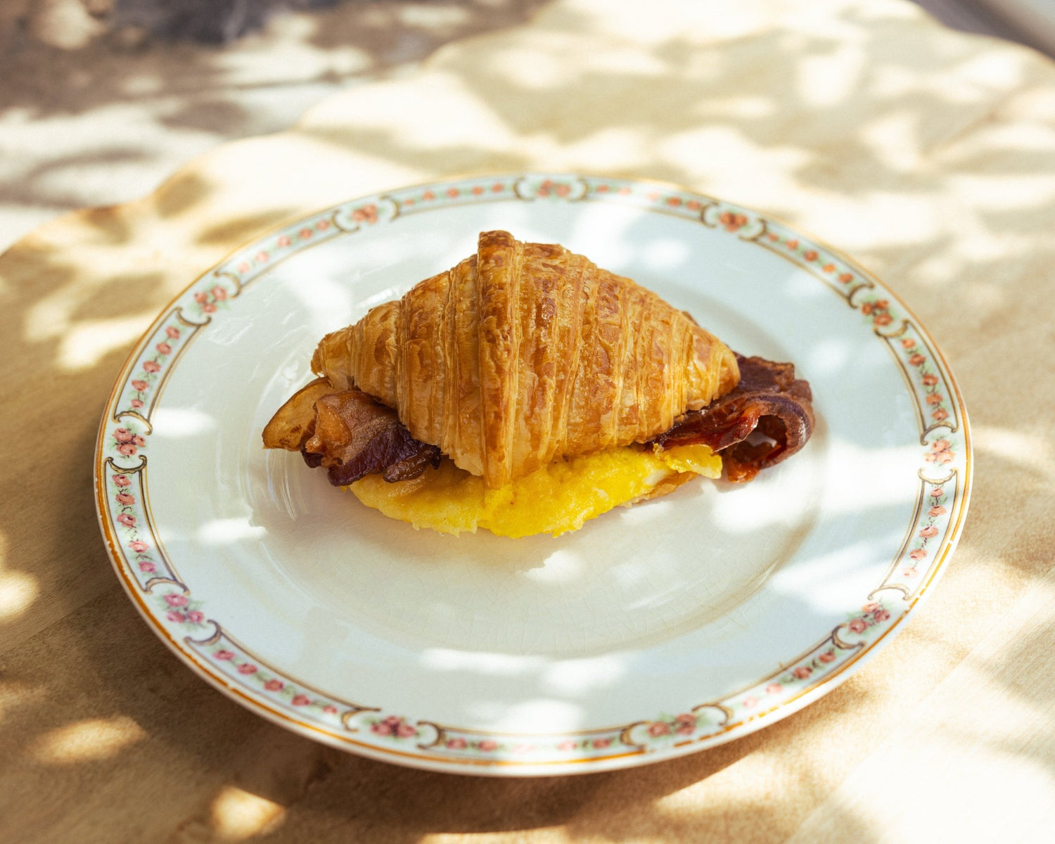 Croissant Breakfast Sandwich - Ballerina Farm