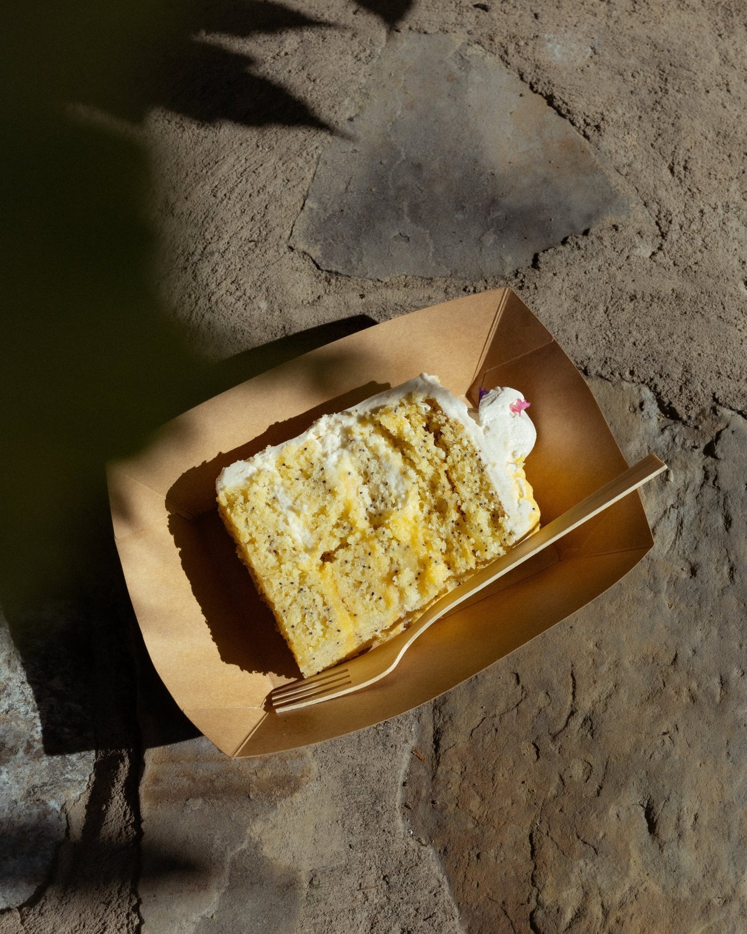 Lemon Poppyseed Birthday Cake - Ballerina Farm