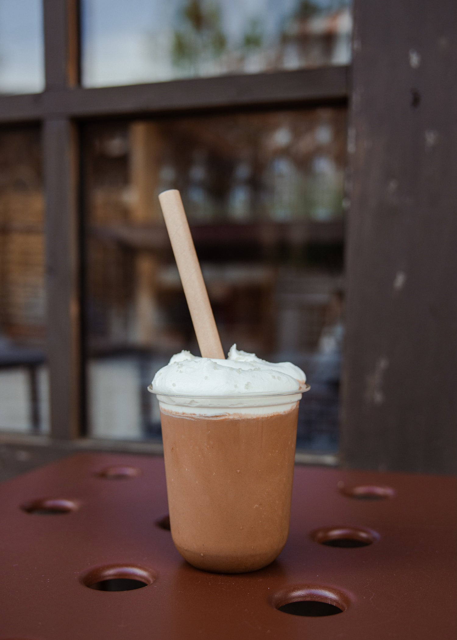 Iced Bone Broth Hot Chocolate