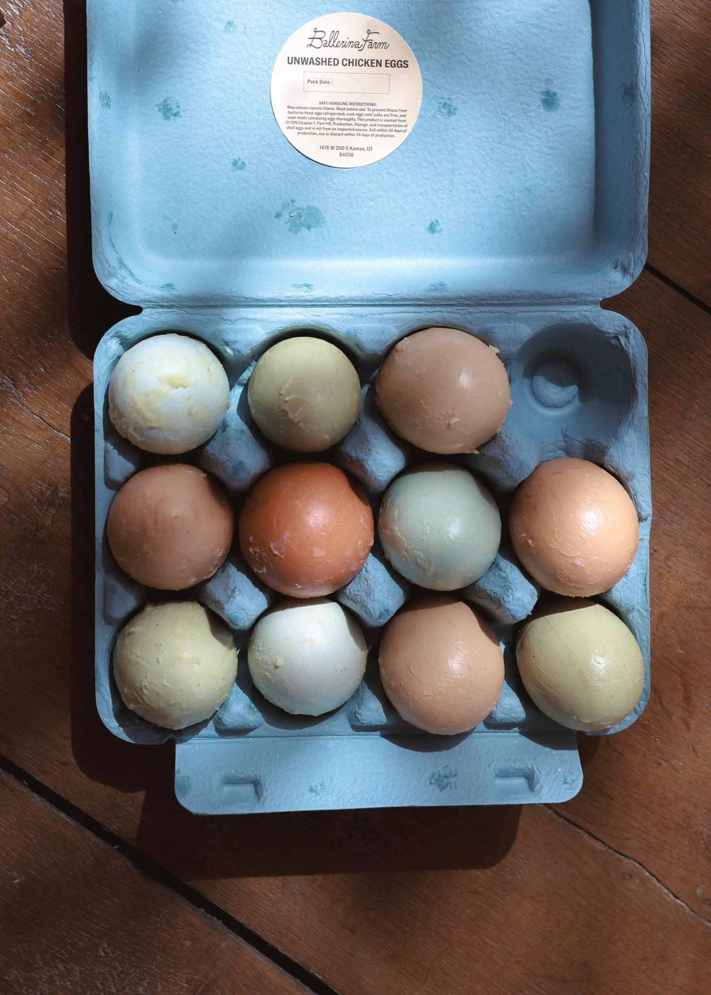 Irish Butter Eggs - Ballerina Farm