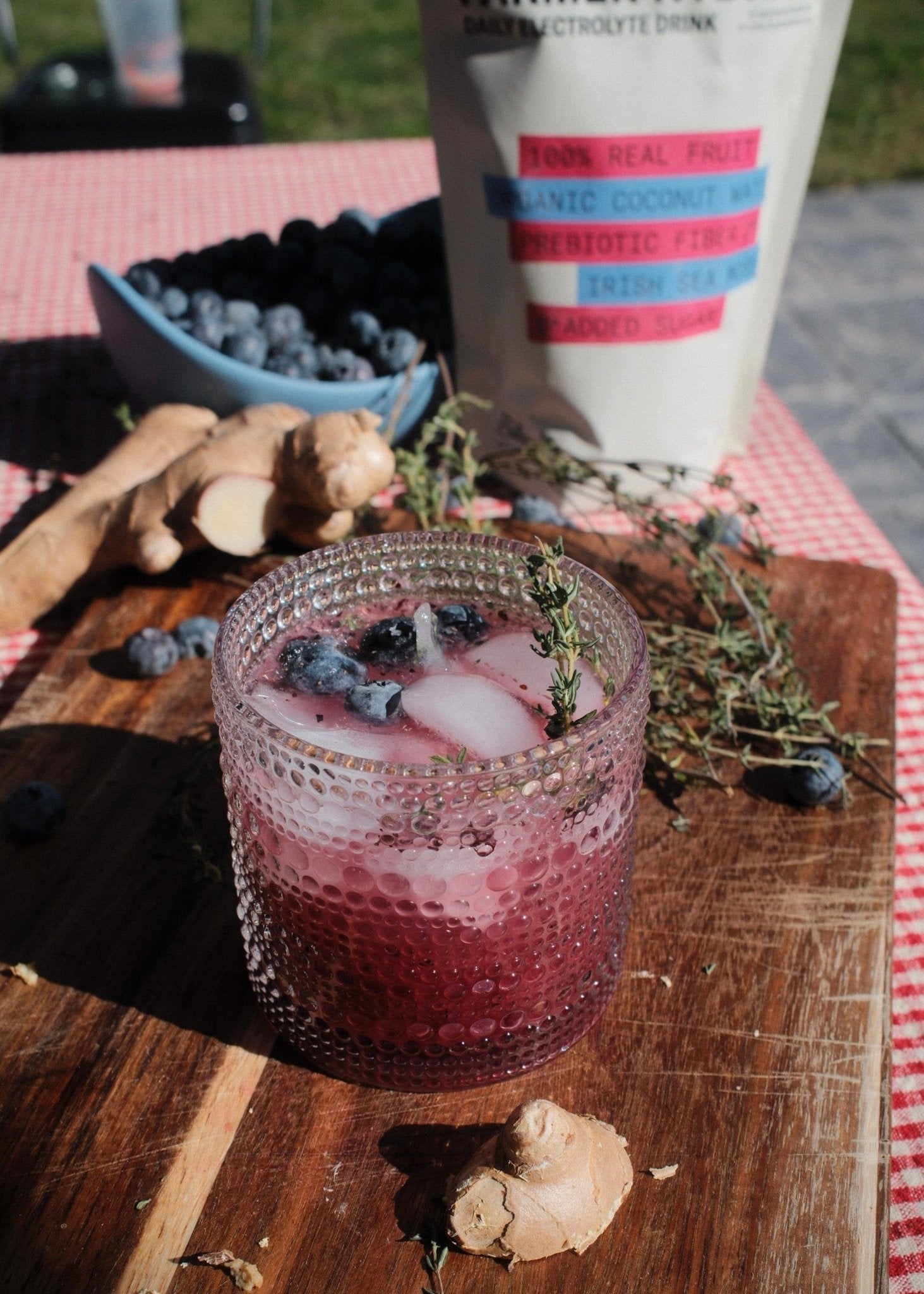 Ginger & Berry Hydration Refresher - Ballerina Farm