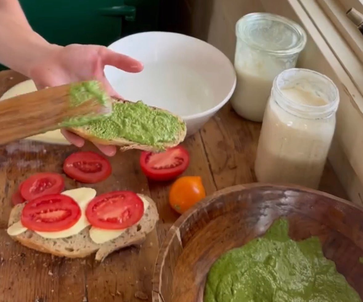 Homemade Pesto - Ballerina Farm