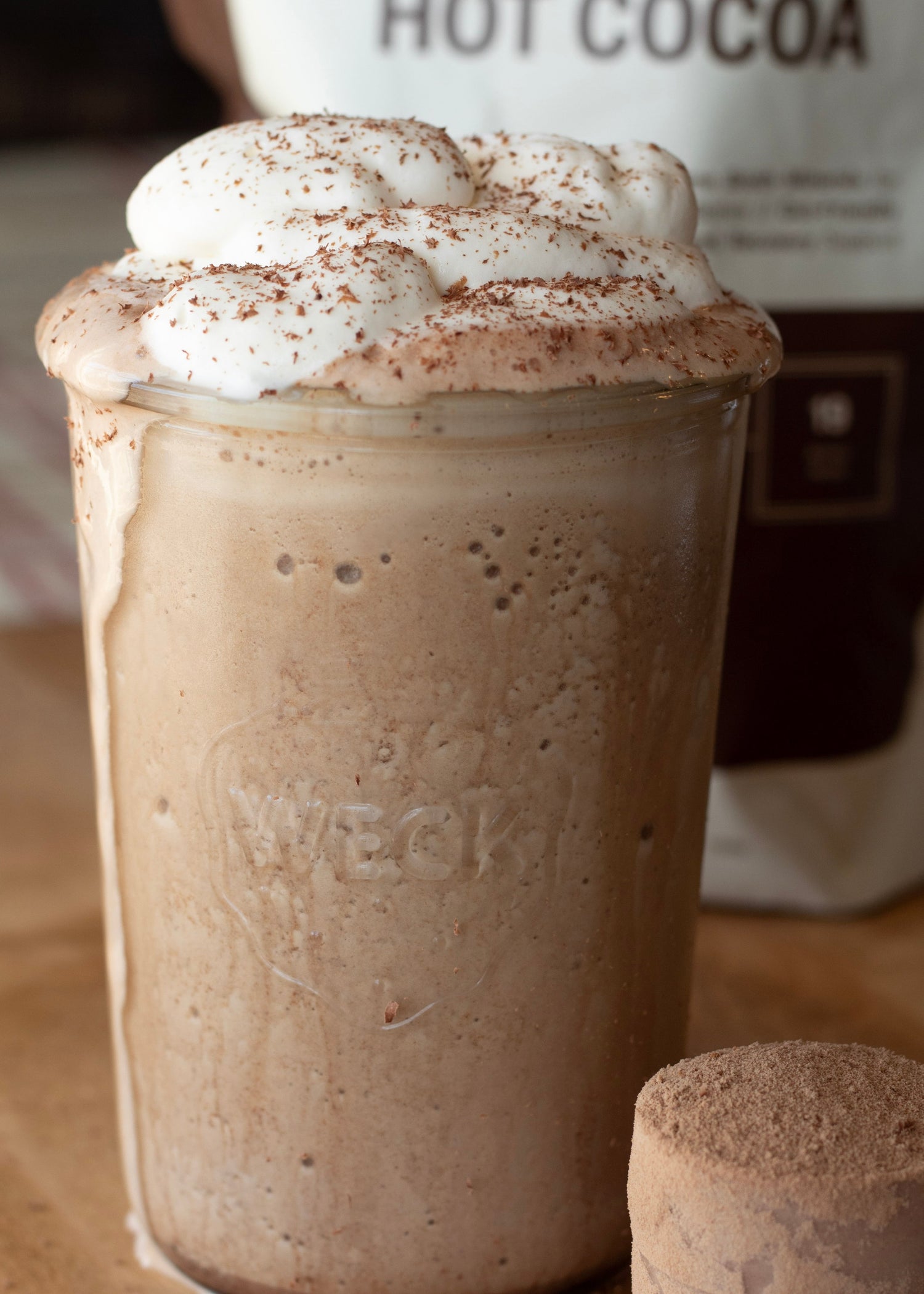 Iced Bone Broth Hot Chocolate