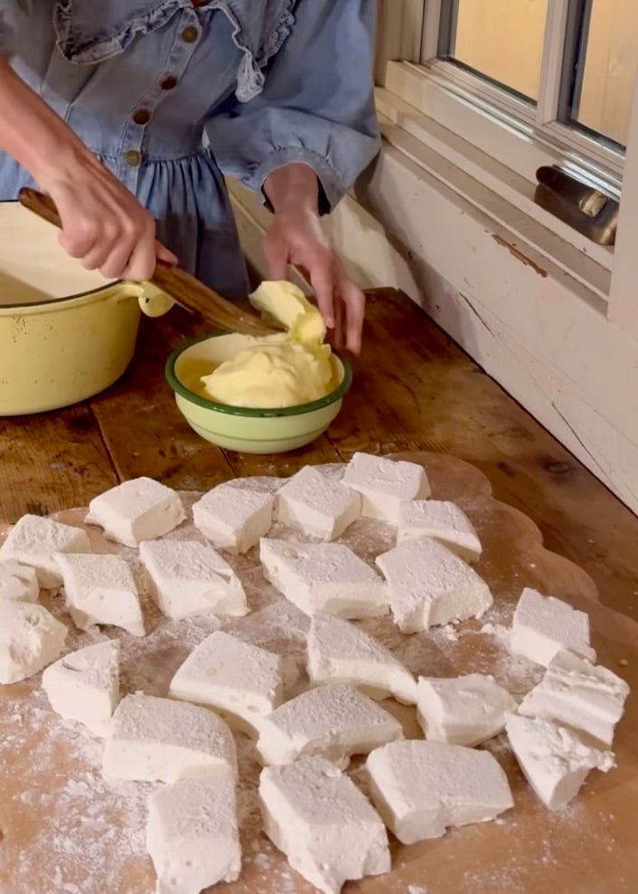 Homemade Marshmallows - Ballerina Farm