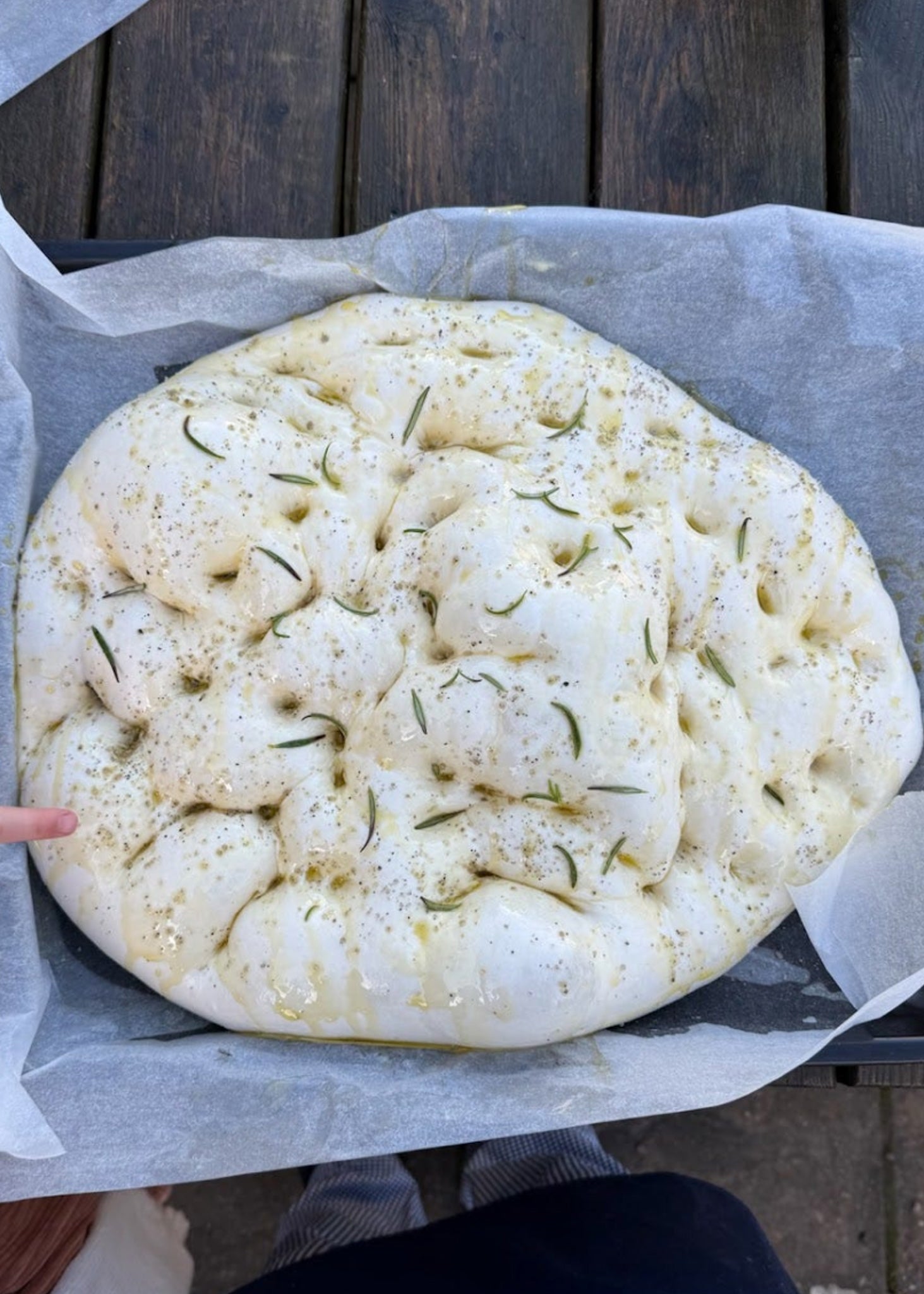 Catherine Clark's Sourdough Focaccia