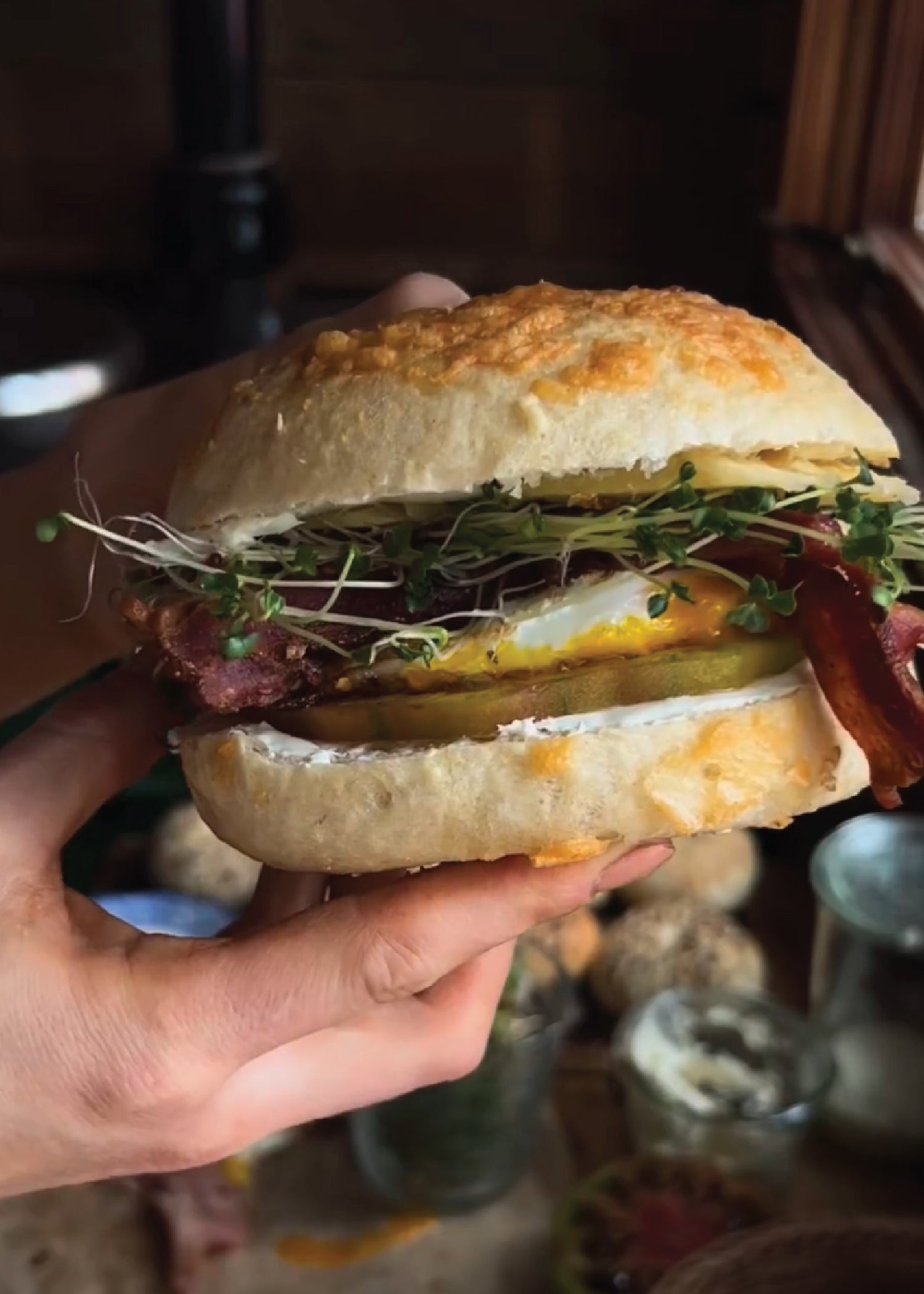 Sourdough Bagels