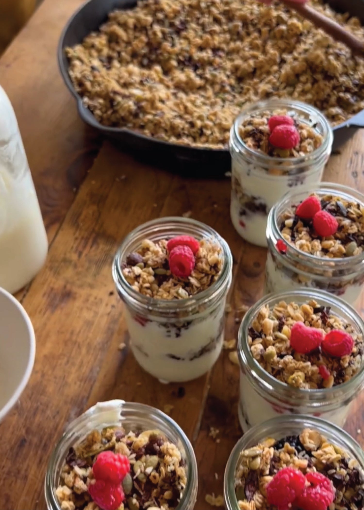 Sourdough Skillet Granola