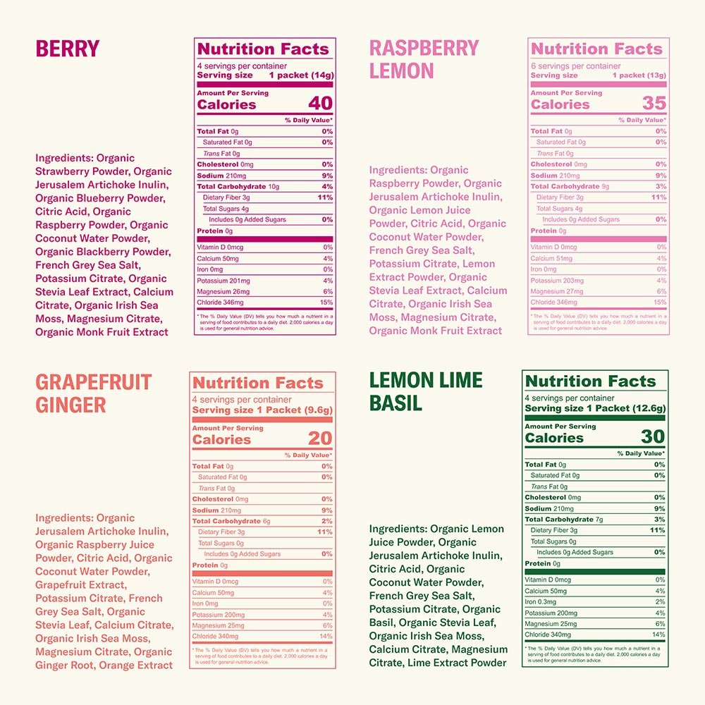 Farmer Hydrate Single Serve Variety Pack - Ballerina Farm