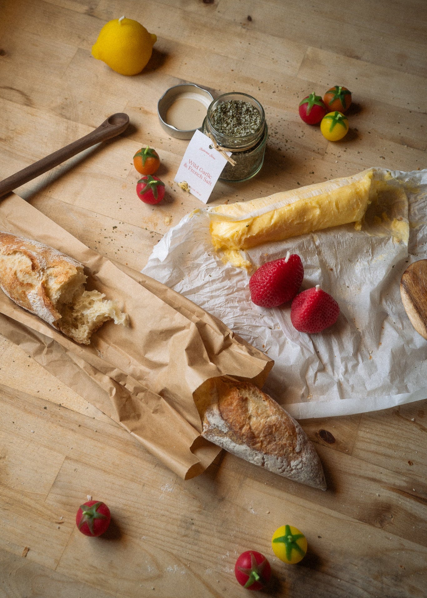 Fruit & Veggie Beeswax Candles