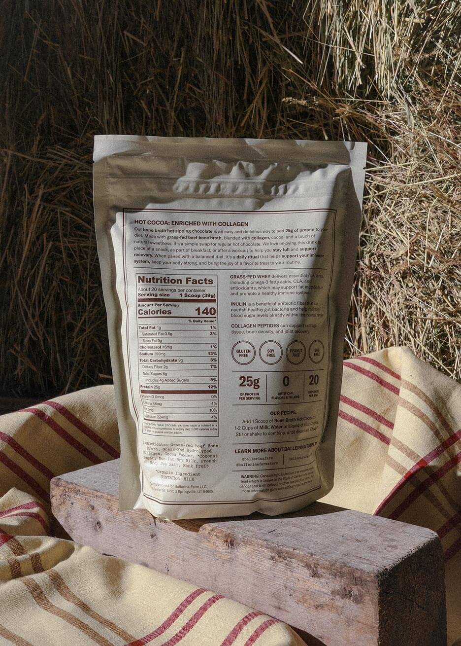Bone Broth Hot Cocoa - Ballerina Farm