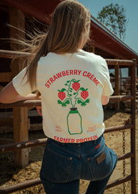 Strawberry Crème Tee - Ballerina Farm