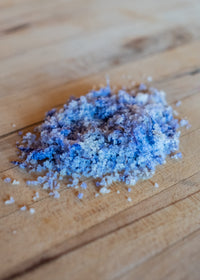 Blueberry Petal & Lemon Zest French Salt