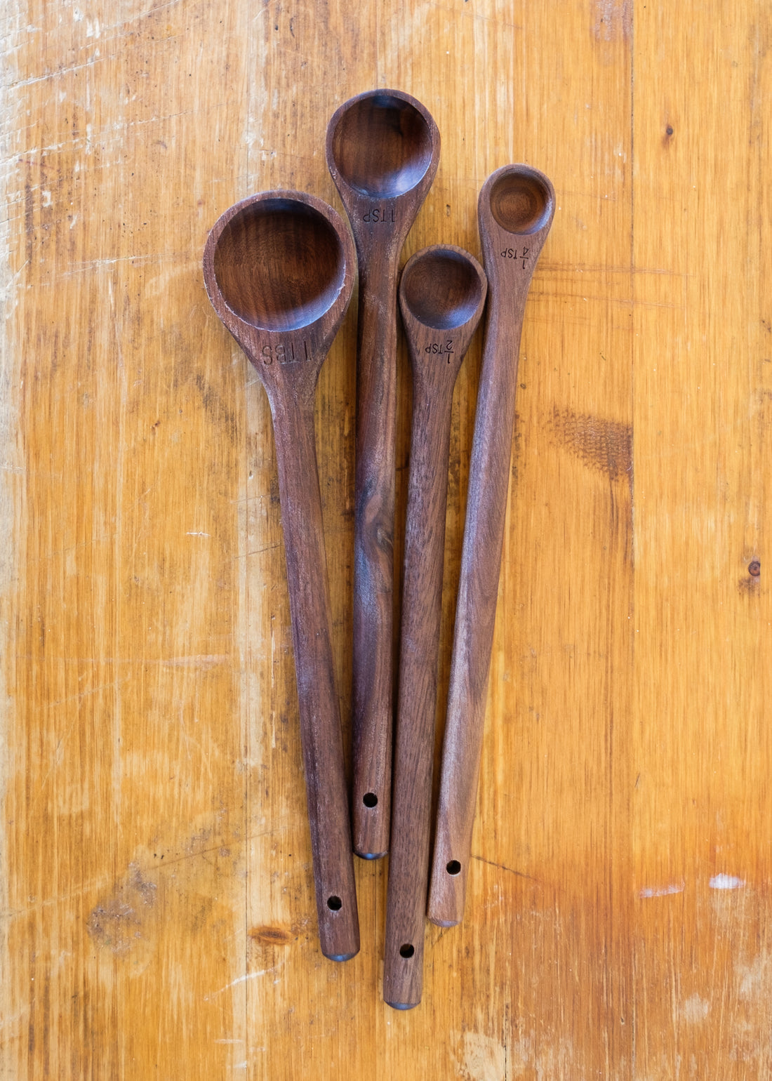 Wooden Measuring Spoons - Ballerina Farm