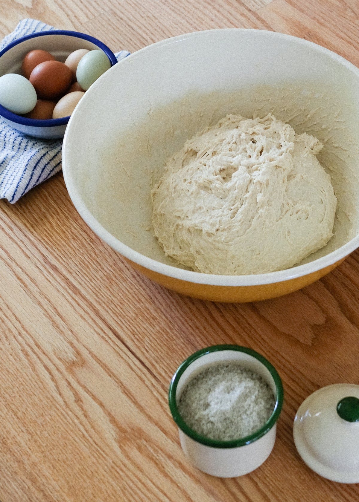 Enamel Sourdough Bowl