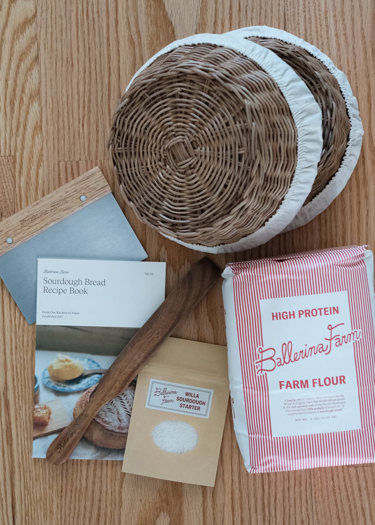 Ballerina Farm Sourdough Kit with Bread Lame and Weck Jars