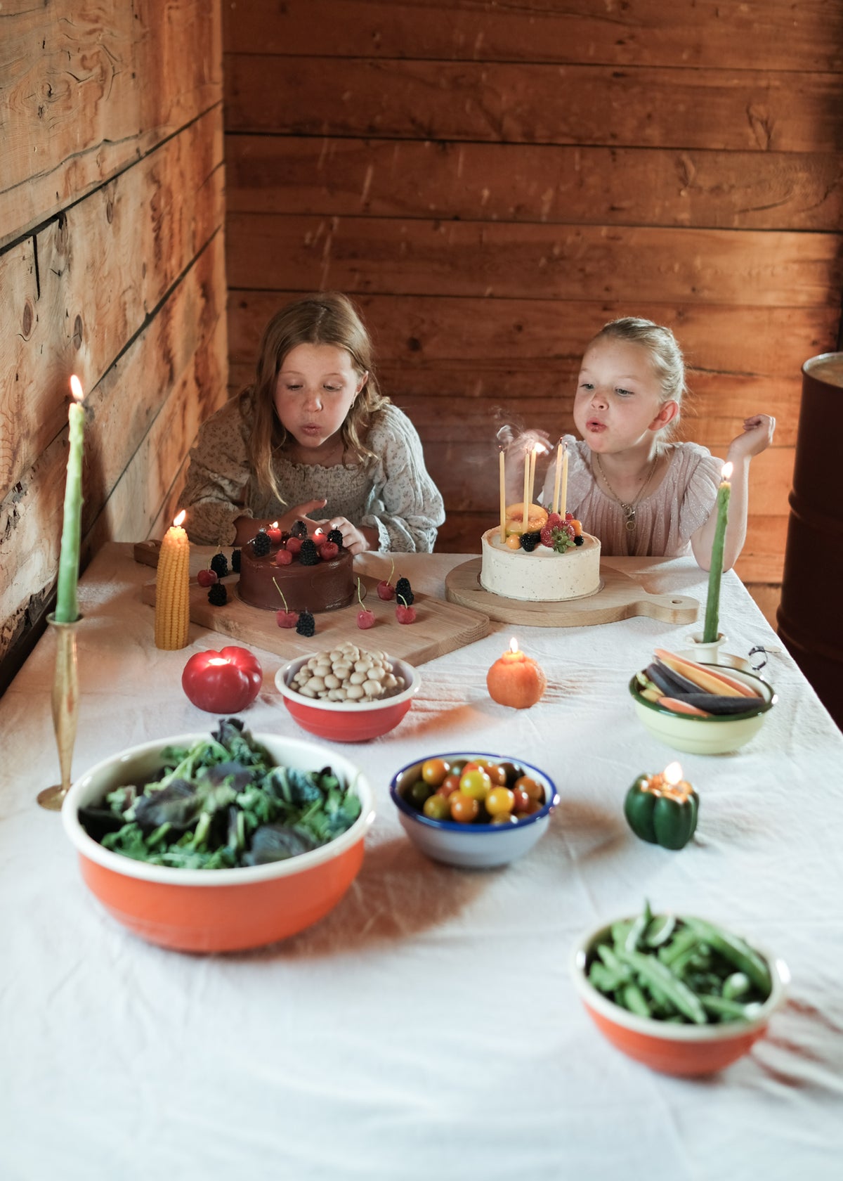 Blackberry Birthday Beeswax Candles