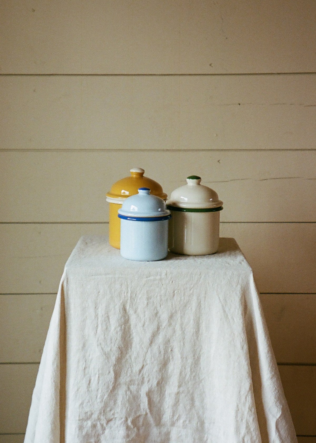 Enamel Canister Set