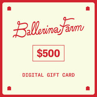 Gift card - Ballerina Farm