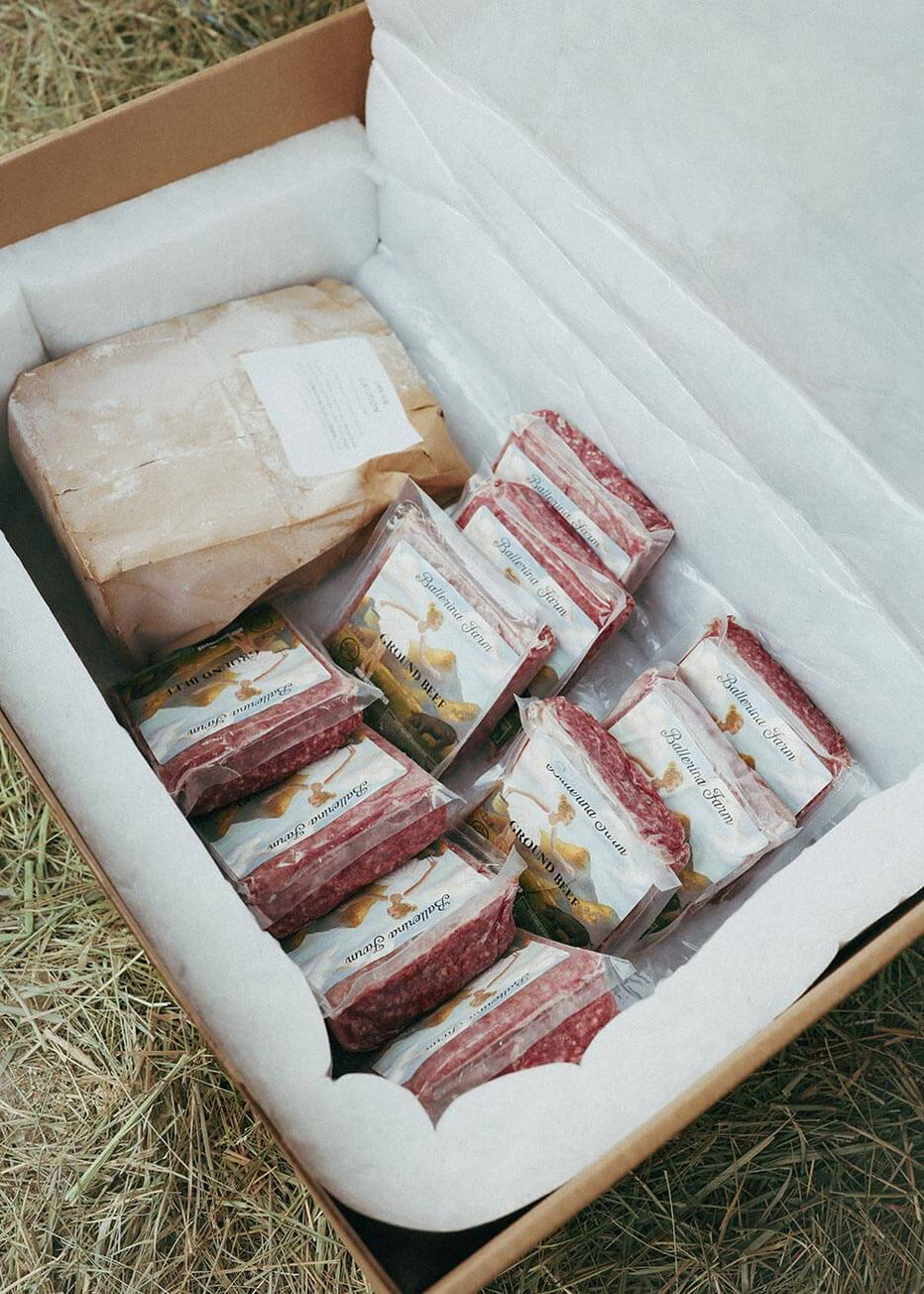 Ground Beef Box | Ballerina Farm