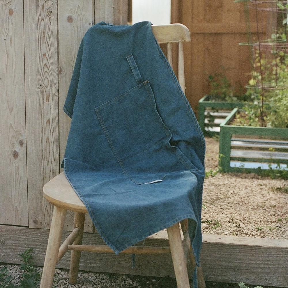 Denim Half Apron - Ballerina Farm