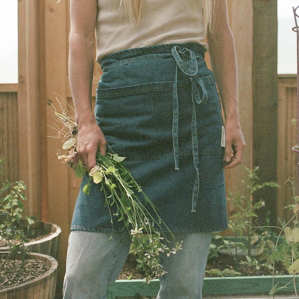 Denim Half Apron