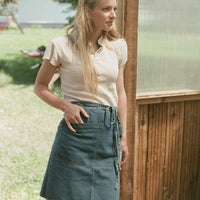Denim Half Apron