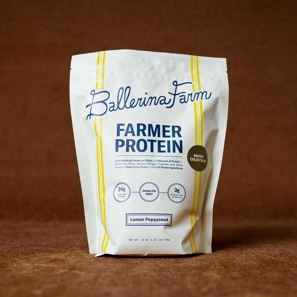 Lemon Poppyseed Farmer Protein - Ballerina Farm