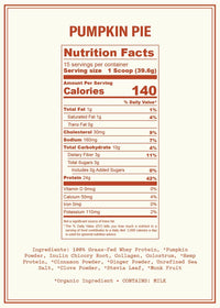 Pumpkin Pie Farmer Protein - Ballerina Farm