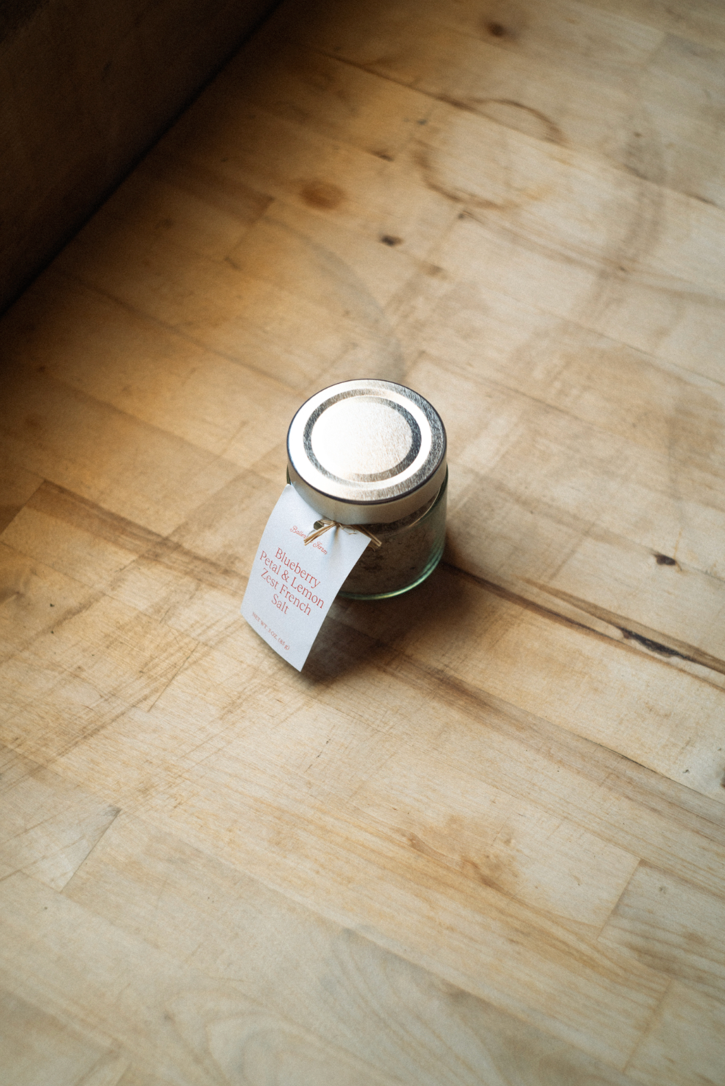 Blueberry Petal & Lemon Zest French Salt
