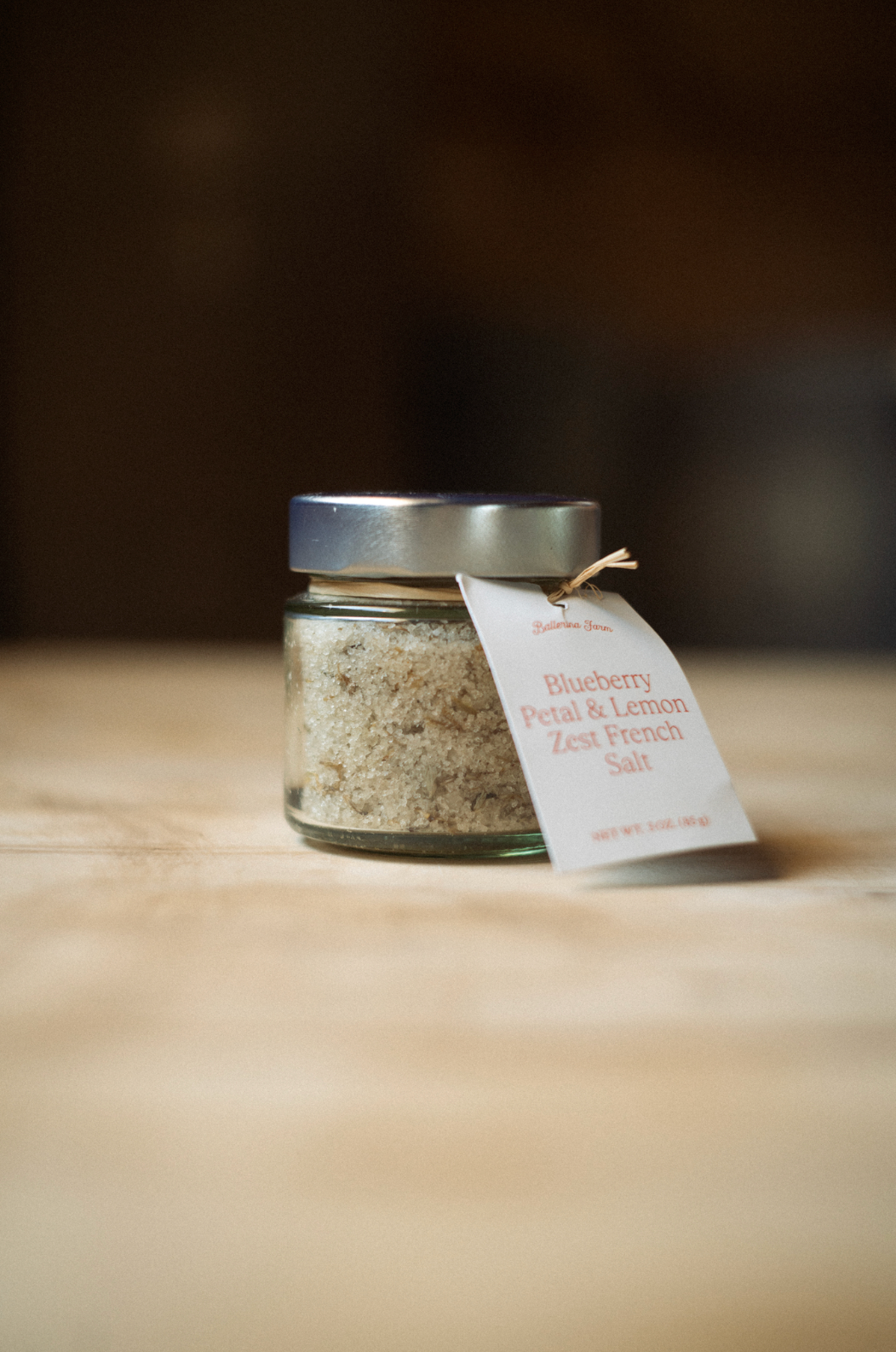Blueberry Petal & Lemon Zest French Salt