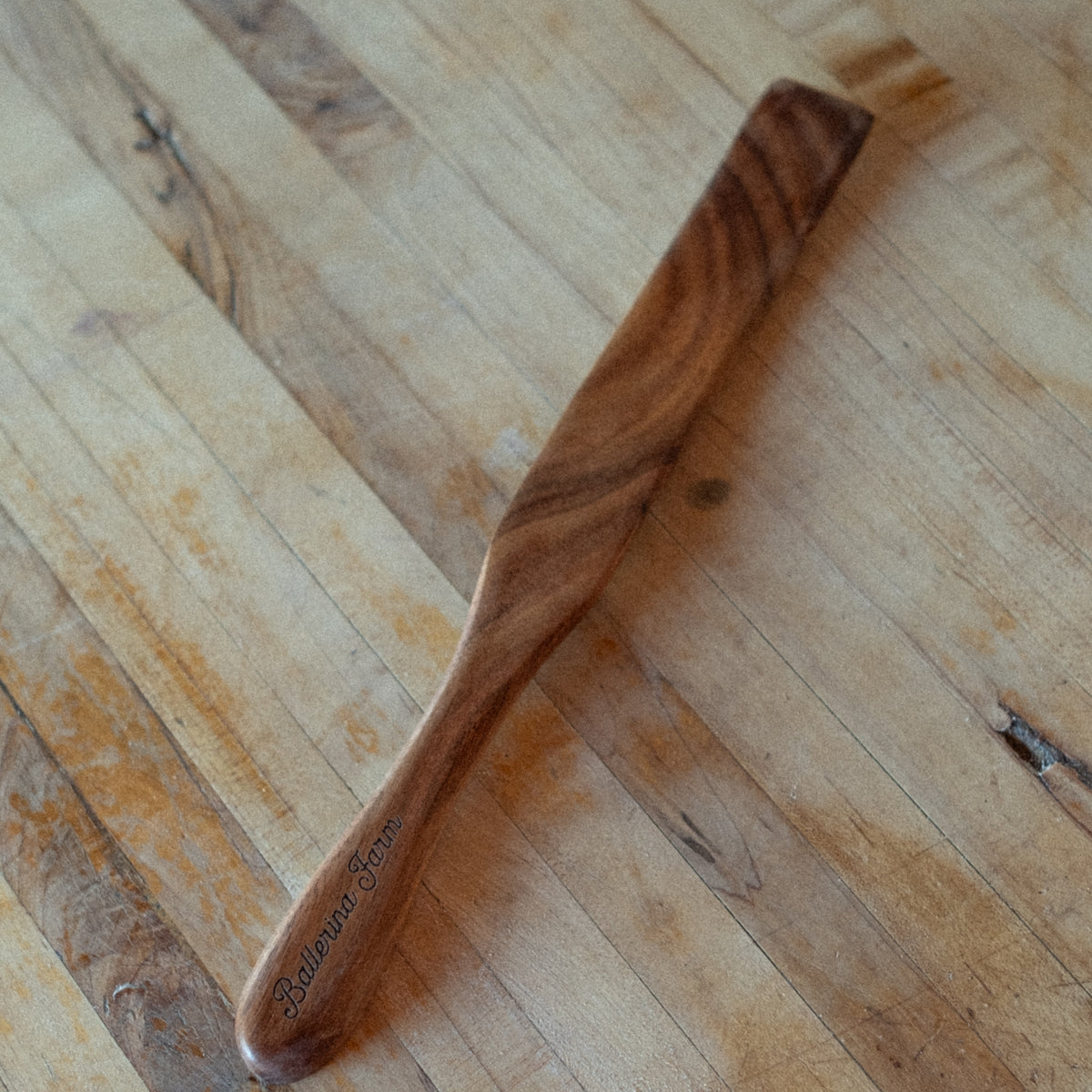 The Sourdough School - Hand Carved Wooden Spatula