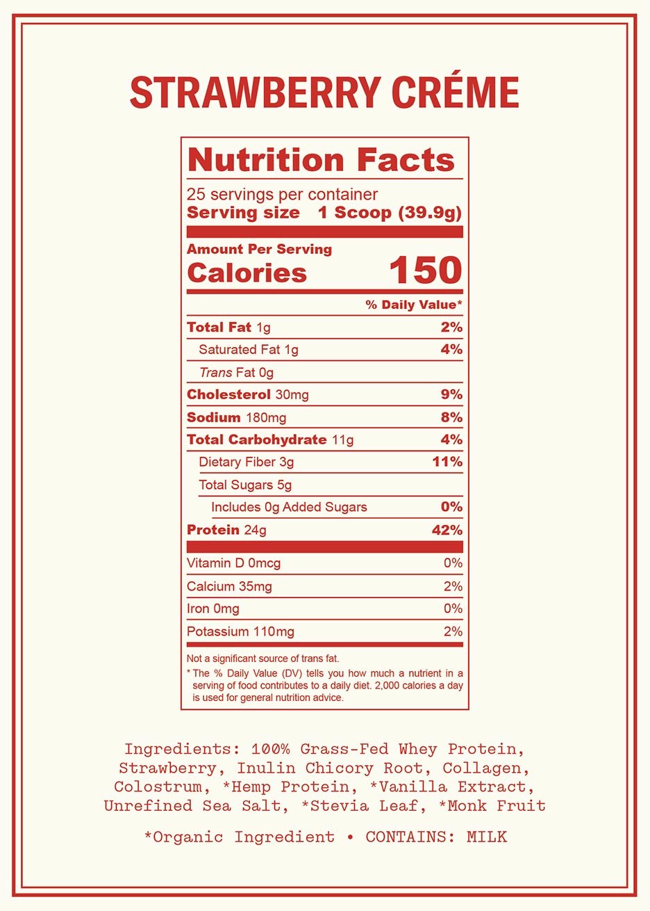 Farmer Protein Powder - Ballerina Farm