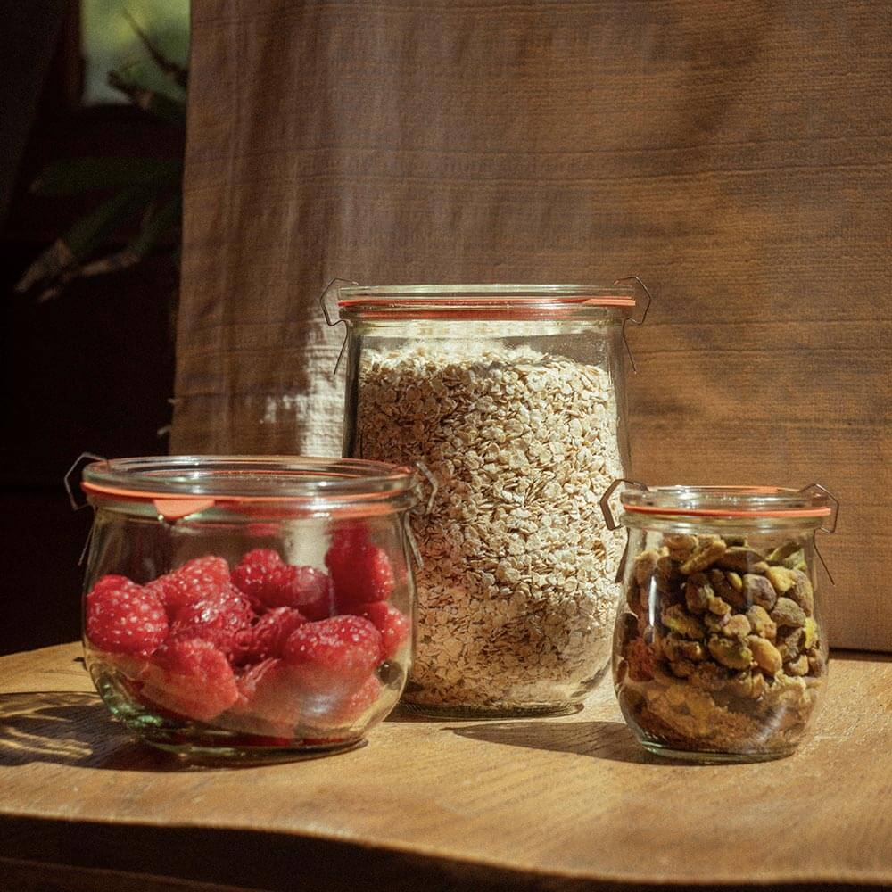 Tulip Weck Jars (Set of 3)