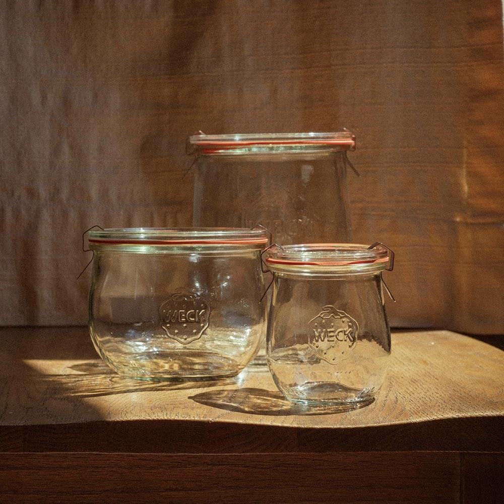 Tulip Weck Jars (Set of 3)