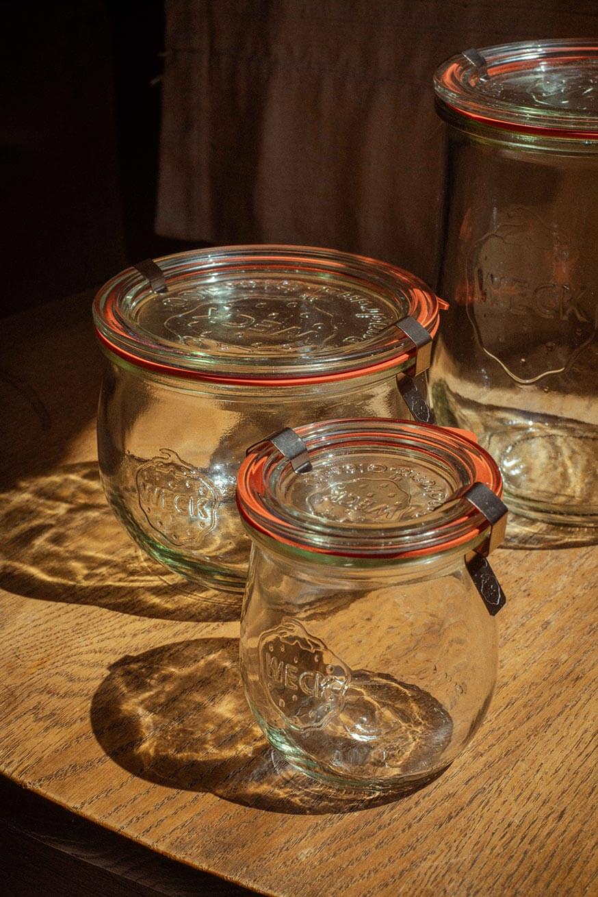 Tulip Weck Jars (Set of 3) - Ballerina Farm