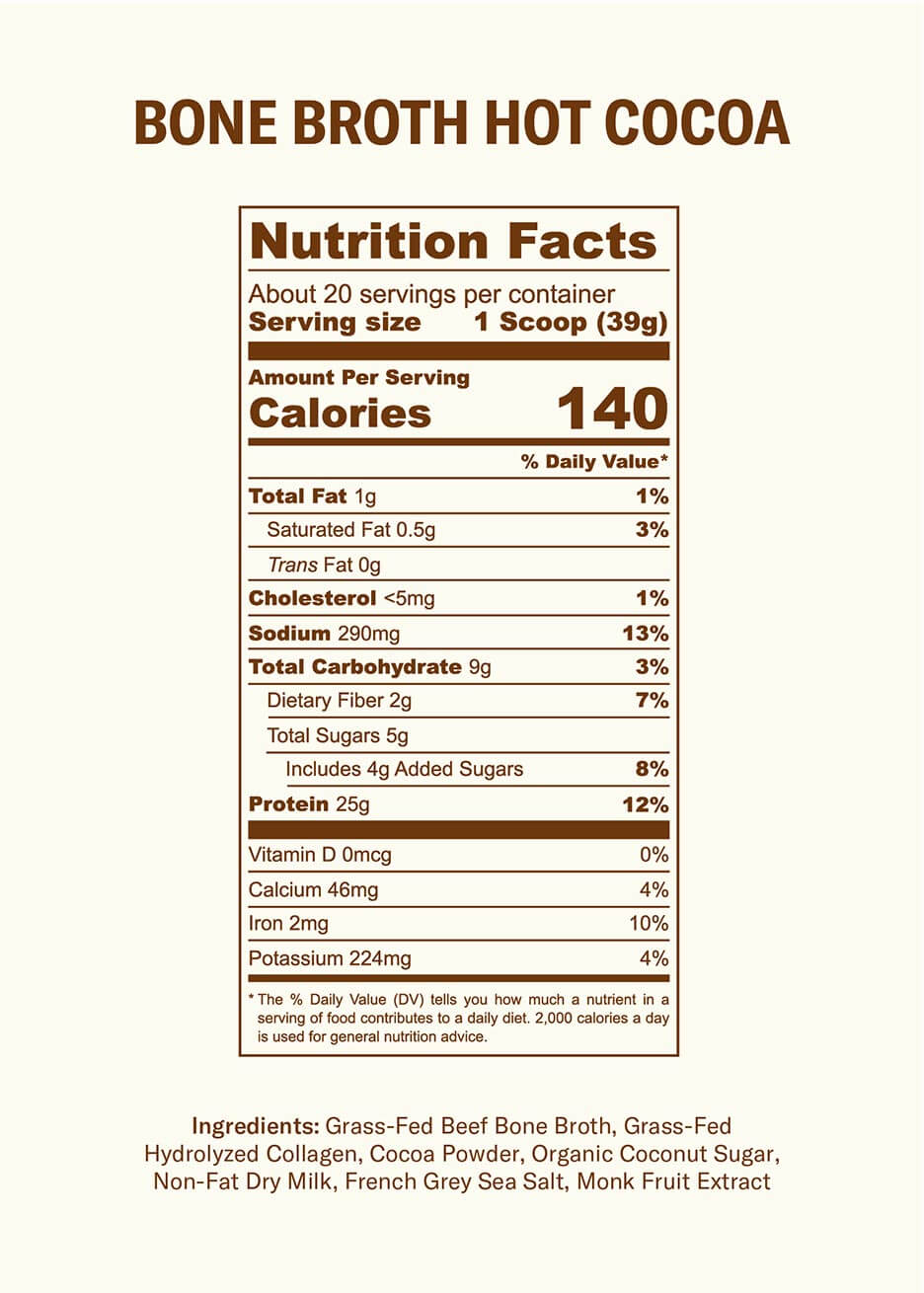 Bone Broth Hot Cocoa